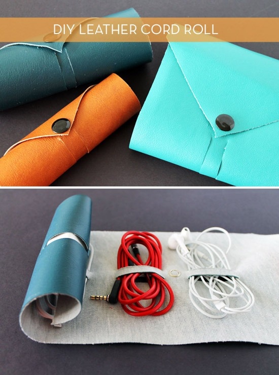 Leather Cord Roll